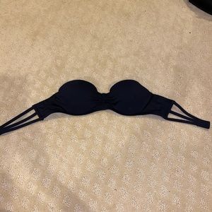 Black Bandeau Bikini Top